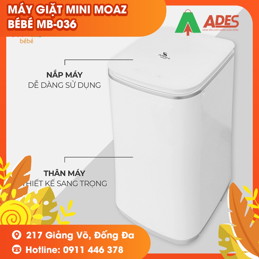 Máy giặt mini Moaz BéBé MB – 036