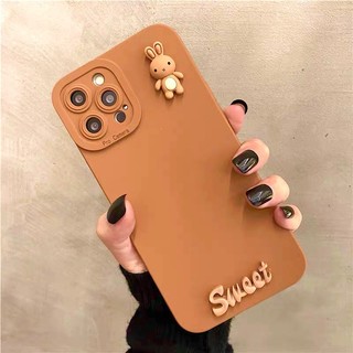 Ốp Lưng Basic Camera Nổi - Mẫu Thỏ Sweet Nổi