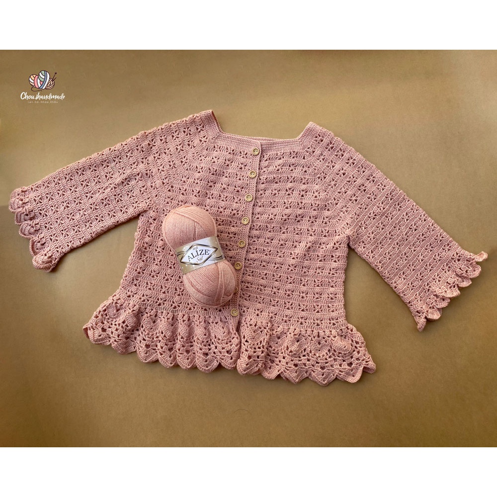 Len nhũ siêu dôi SAL SIMLI nhập khẩu từ Alize Yarns, đan móc khăn, áo, váy siêu xinh