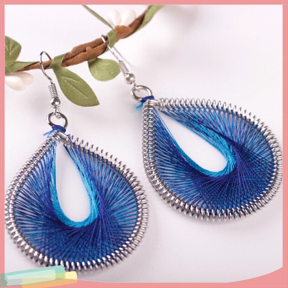 Bông tai hình giọt nước phong cách bohemian thời trang cho nữ