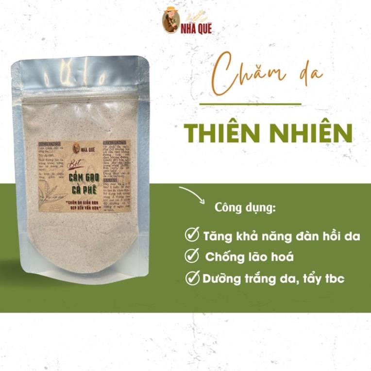 Bột cám gạo cà phê 500gr