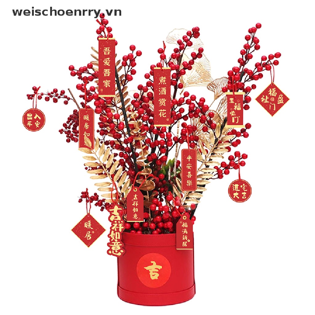 Phụ Kiện Trang Trí Năm Mới Phong Cách Trung Hoa VN WW 2023 WW 2023