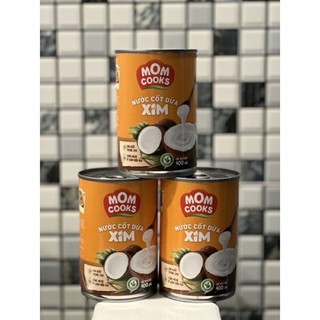 Combo 3 lon nước cốt dùa xim Mom cooks 400ml