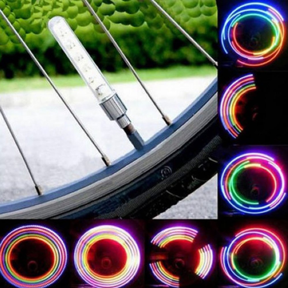 Đèn Van xe 5 bóng Led nháy 7 màu ,phát sáng khi chạy lắp được mọi dòng xe