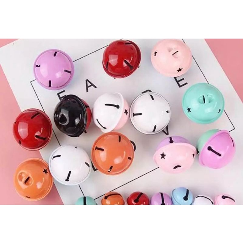 Chuông lớn ngôi sao 4cm treo trang trí làm đồ chơi handmade