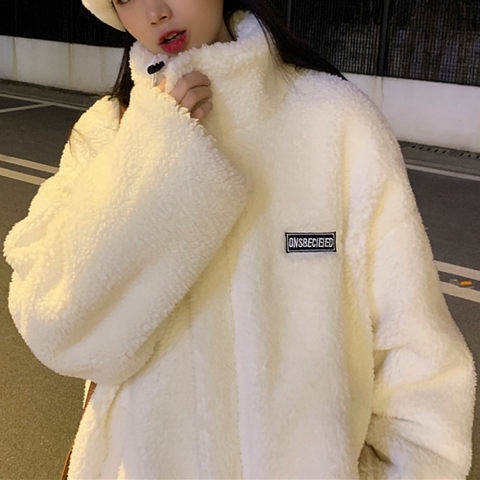 TIANLEYU áo khoác len áo len áo Vải lông cừu giữ ấm Thoải mái High quality Chất lượng cao Phong cách Độc đáo A27K00I 36Z230909