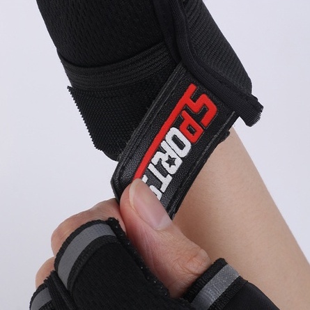 Găng tay đi xe máy Màn hình cảm ứng Cứng ngón Powersports Đua dành cho người leo núi Đạp Thể dục nhịp điệu Winter064