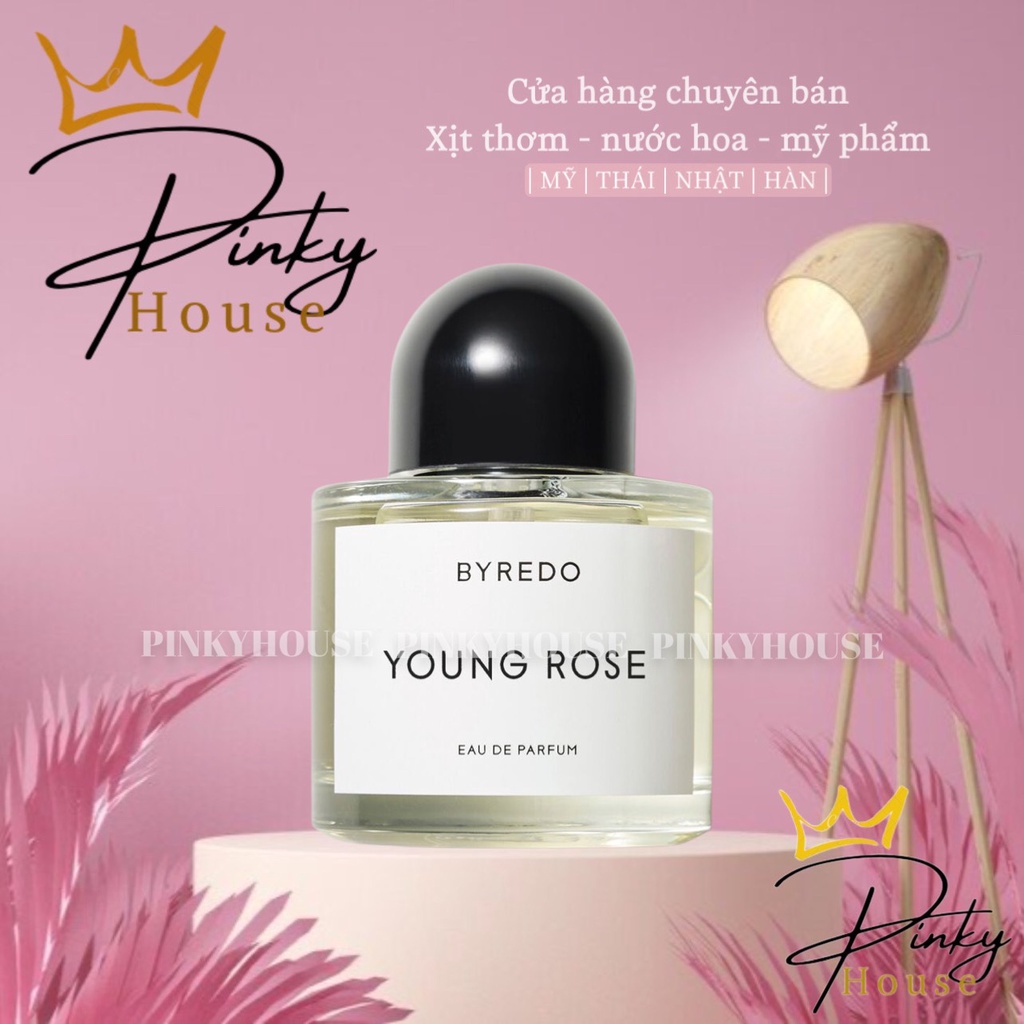 ♛HOT♛ Nước hoa unisex  𝐁𝐘𝐑𝐄𝐃𝐎 Young Rose | Sang trọng , Tính tế , Quý phải | PINKYHOUSE95 |