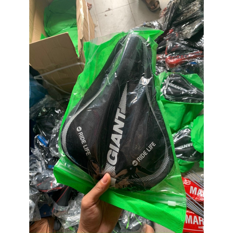 Bọc yên xe đạp thể thao, bọc lot siêu êm Giant loại 1 lắp vừa mọi loại xe đạp