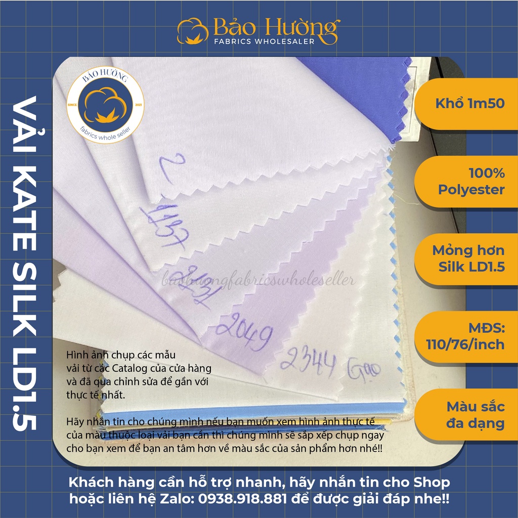 Vải Kate Silk Lạc Đà _  Khổ 1m50 _ Phần B
