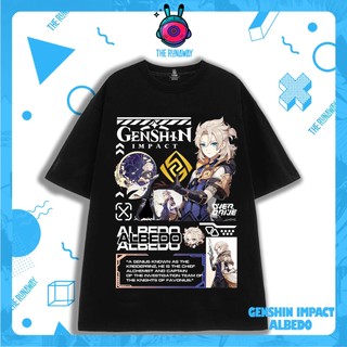 Áo phông Genshin Impact: Albedo 100% Cotton Nam / Nữ by The Runaway