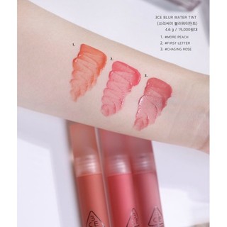 [HÀNG CHÍNH HÃNG] SON TINT LÌ 3CE BLUR WATER TINT (NEW)
