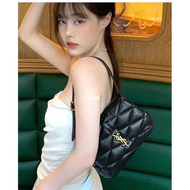 Túi trần trám YSLL da mềm size 24 bản 1 dây full hộp hàng QC cao cấp