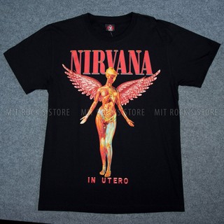 Áo Nirvana - Rock band tee - Áo Rock - Size S, M, L, XL, XXL - Áo Thái Lan