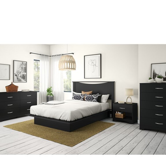 STEP ONE, Tủ lưu trữ tân cổ điển 3 tầng 6 hộc tủ kéo DRA_142, 130x48x79cm, tủ gỗ Scandi Home