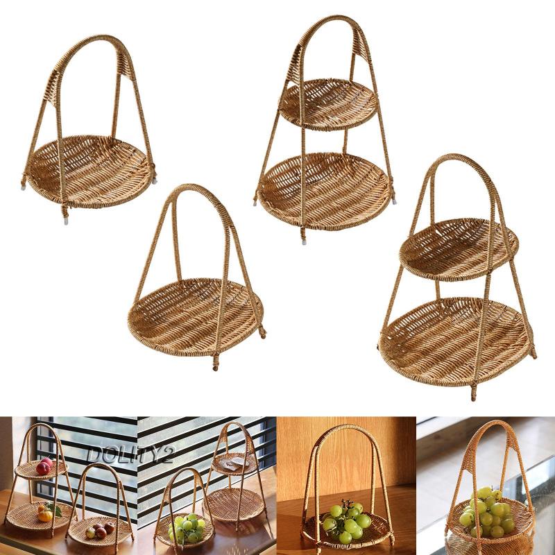 Set 2 Khay Đựng Đồ Handmade Trang Trí Nhà Bếp / Sinh Nhật / Đám Cưới
