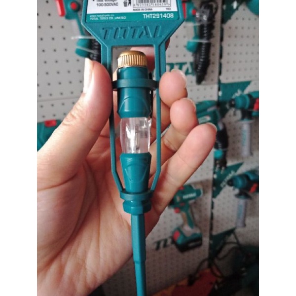 ĐỒ NGHỀ TOTAL Bút thử điện 3 x 140MM THT291408 / 4 x 190MM THT291908
