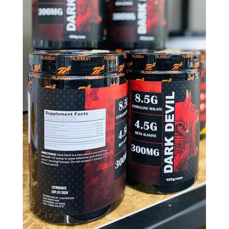 PRE WORKOUT SAMPLE DARK DEVIL-THỰC PHẨM BỔ SUNG - TĂNG SỨC MẠNH