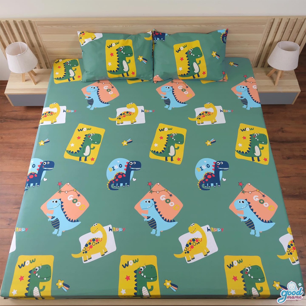 SALE 10%- GA CHỐNG THẤM CAO CẤP GOODMAMA CHÍNH HÃNG 100% COTTON kt 1M6-2M-10CM ( KO GỐI)
