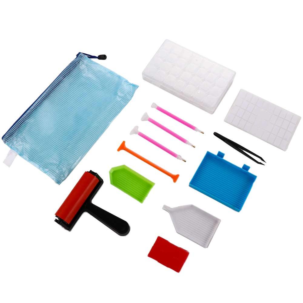 Bộ 22 Dụng Cụ Làm Tranh Đính Đá Nghệ Thuật