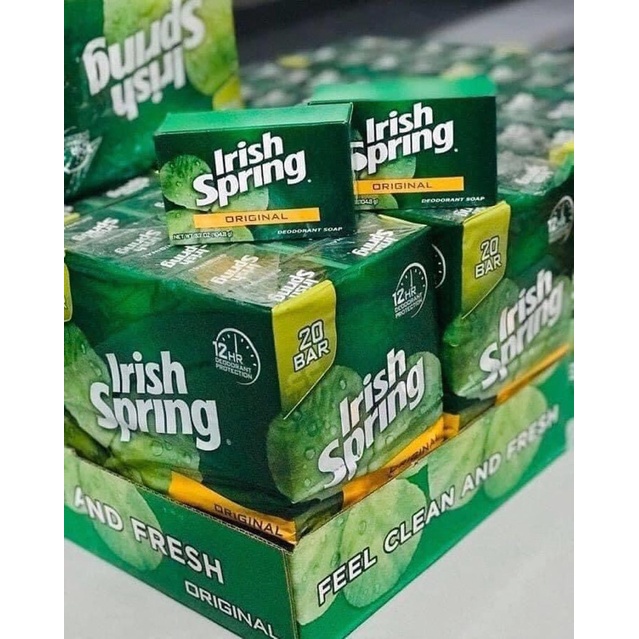 Xà Bông Cục Irish Spring Original 104.8g Mỹ