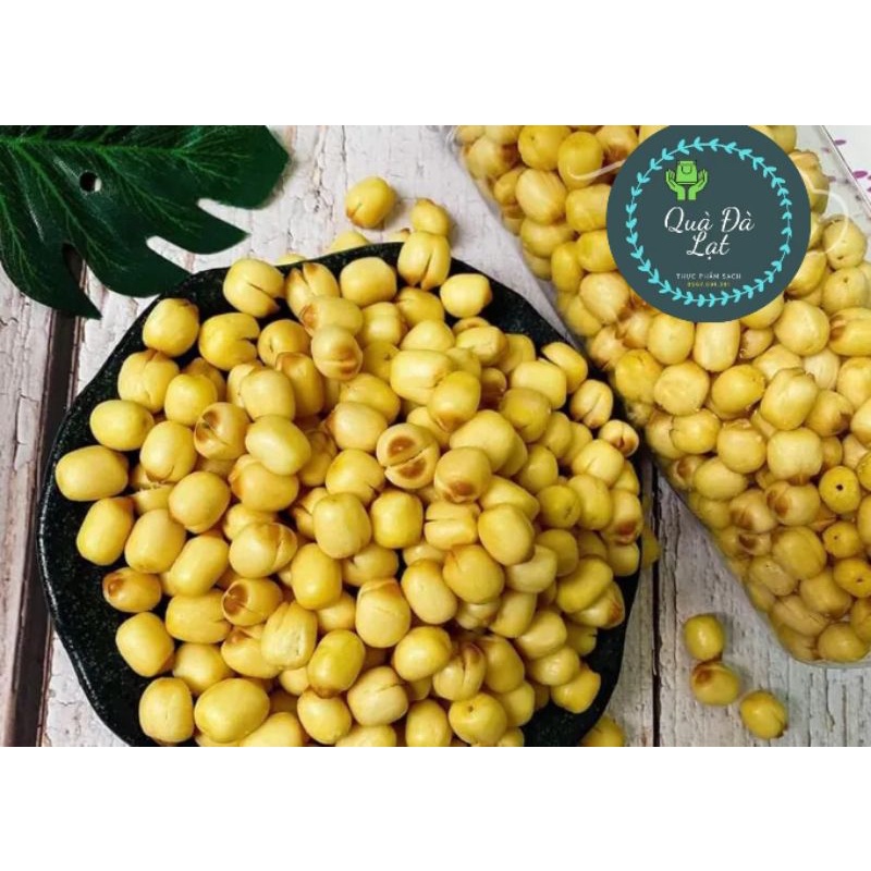 Hạt sen sấy giòn ăn liền loại 1 - ngon giòn ngọt tự nhiên - đặc sản Đà Lạt - 500g