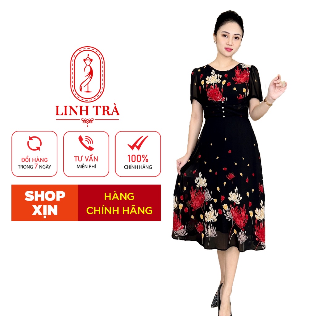 (TM 1248) Trẻ Trung Thiết Kế Trang Nhã Thanh Lịch Bigsize Đi Làm Đi Tiệc Cho Bà Cho Mẹ U50