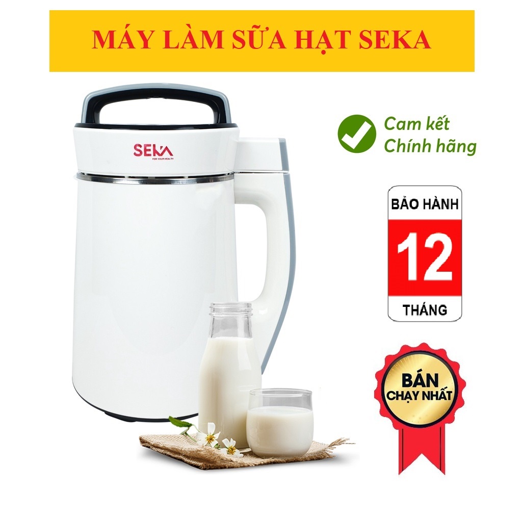 Máy làm sữa hạt seka cao cấp bảo hành 12 tháng
