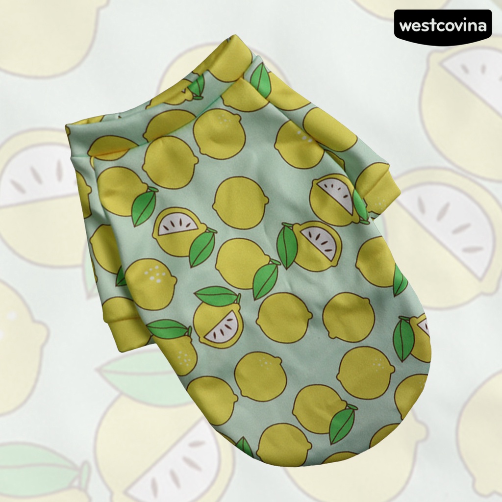 [COD]♘Trang Phục Giữ Ấm Cho Thú Cưng Họa Tiết Hoạt Hình Dễ Thương