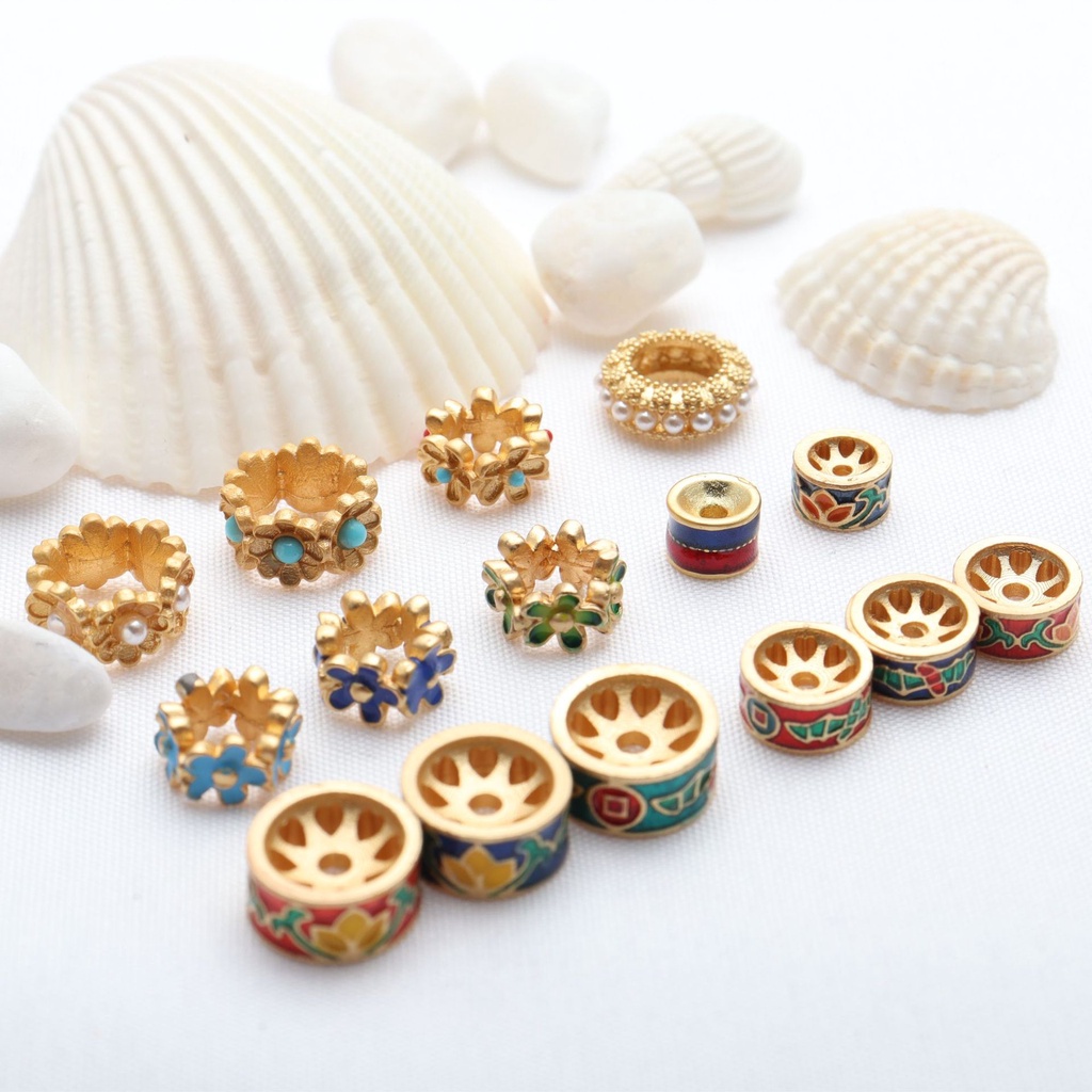 Vòng Đeo Tay / Vòng Cổ Bện Dây Đỏ Tự Làm 5 Màu Sắc Tùy Chọn