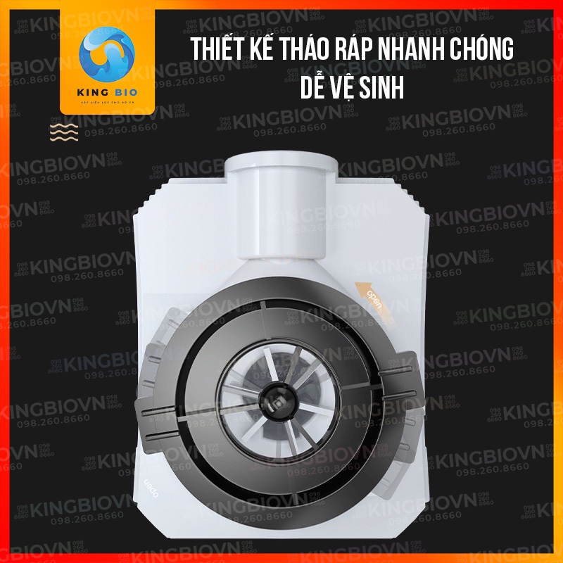 Máy bơm chìm cao cấp siêu êm Yee - thiết kế sang trọng hiện đại cho bể cá