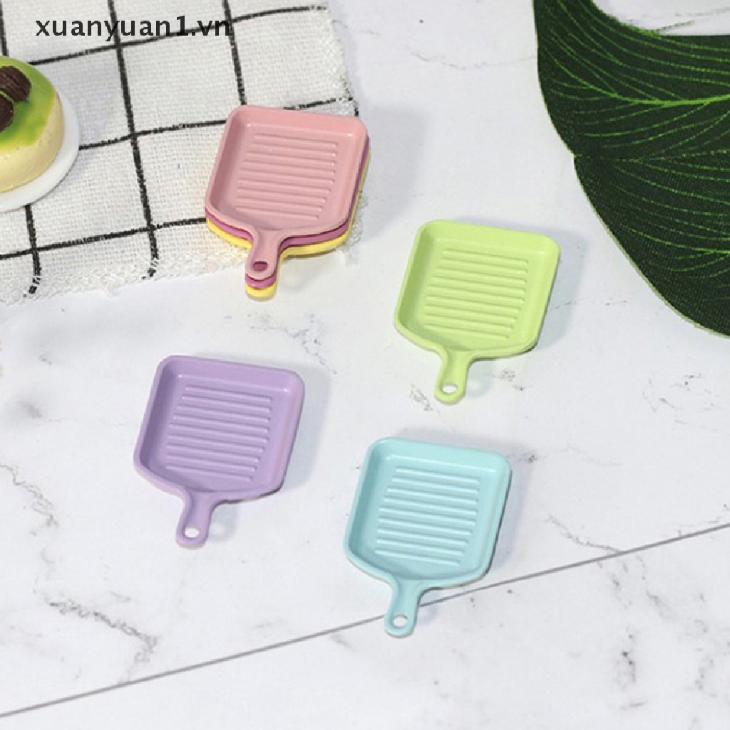 Set 4 Đĩa Đựng Bít Tết Màu Sắc Ngọt Ngào Phong Cách Nhật Bản Dùng Để Trang Trí Nhà