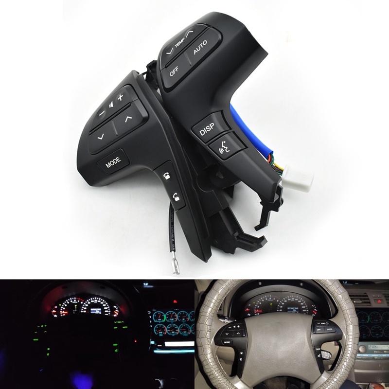 Bộ 2 Nút Điều Khiển Âm Thanh Bluetooth 84250-0K020 Cho Toyota HIGHLANDER 2009-2012 2011-2013 CAMRY