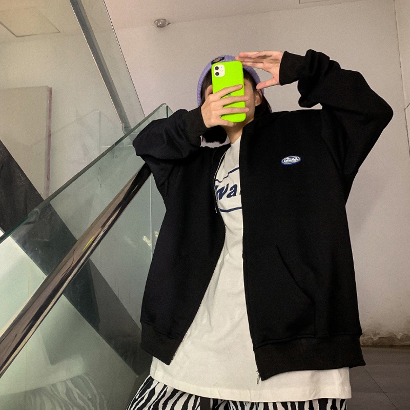 NRVP Áo KhoáC Hoodie Tay DàI KiểU DáNg Thể Thao Cho Nữ