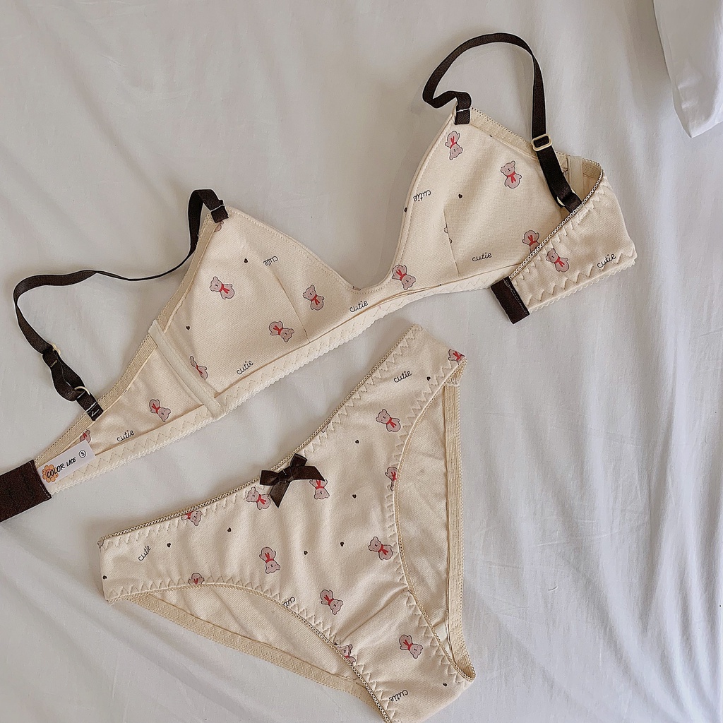 Set bra Gummy Bear xinh xắn có mút liền - Colorlace | BigBuy360 - bigbuy360.vn