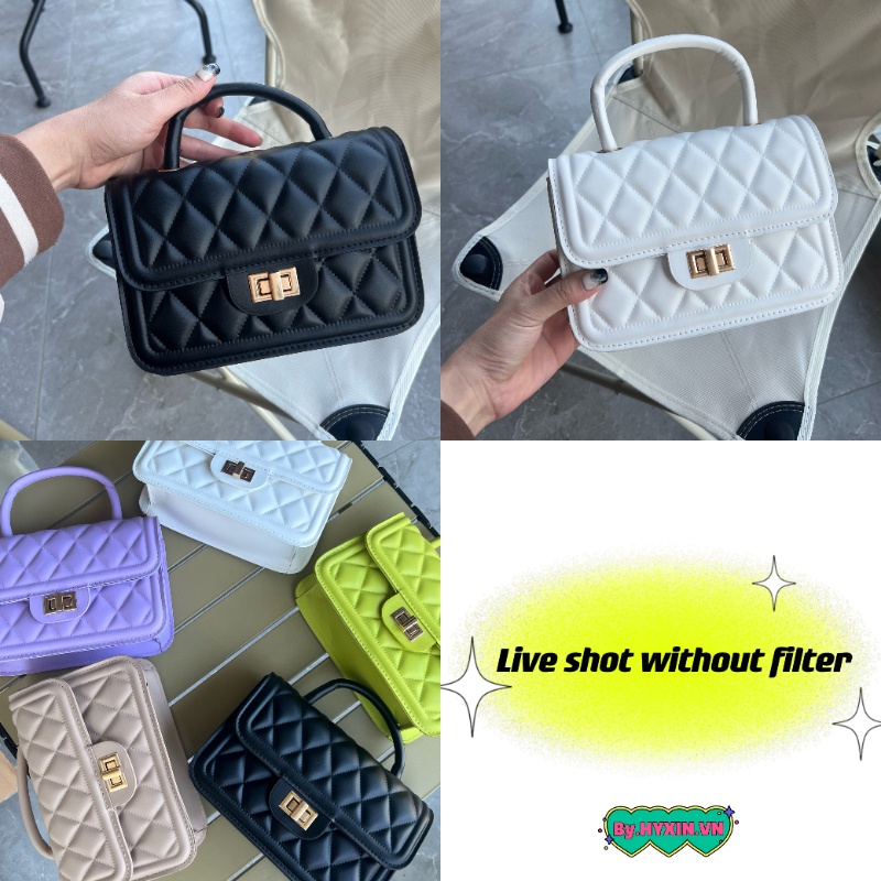 Túi Xách Đeo Chéo Đính Đá Thời Trang Cho Nữ