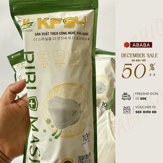 Khẩu trang 3D KF94 Hàn Quốc chính hãng kháng khuẩn chống bụi mịn