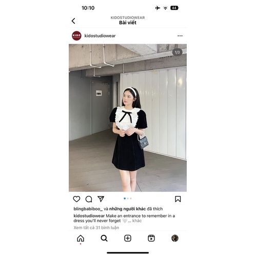 Thanh lý đầm Tiffany Dress Kidostudio