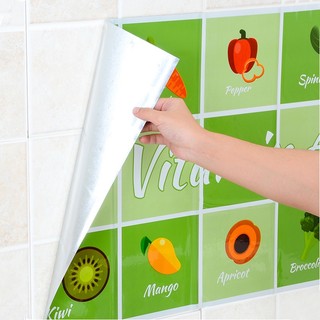 Giấy Dán Bếp Ô Vuông Chống Thấm Hiệu Quả