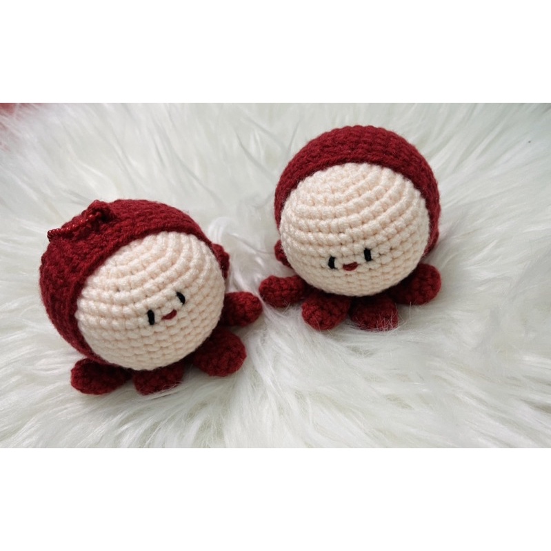 Móc chìa khoá bạch tuộc