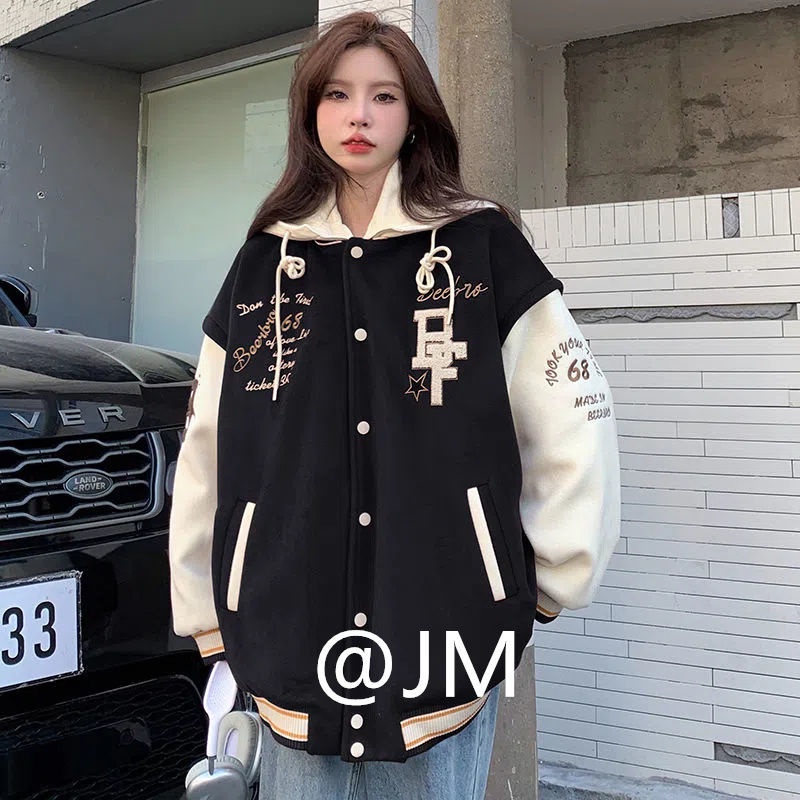 Áo Khoác Dáng Rộng Thiết Kế Mới Thời Trang Mùa Thu Đông Theo Phong Cách