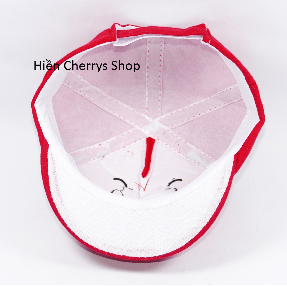 Nón kết nhí con voi cho bé từ 1 đến 2 tuổi - chất liệu vải Nhung cao cấp tạo ra sự êm ái cho đầu bé