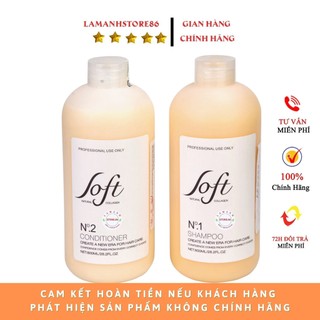 Dầu gội xả SOFT chống rụng, kích thích mọc tóc, sạch gàu, phục hồi, chống nấm, Size: 800ml