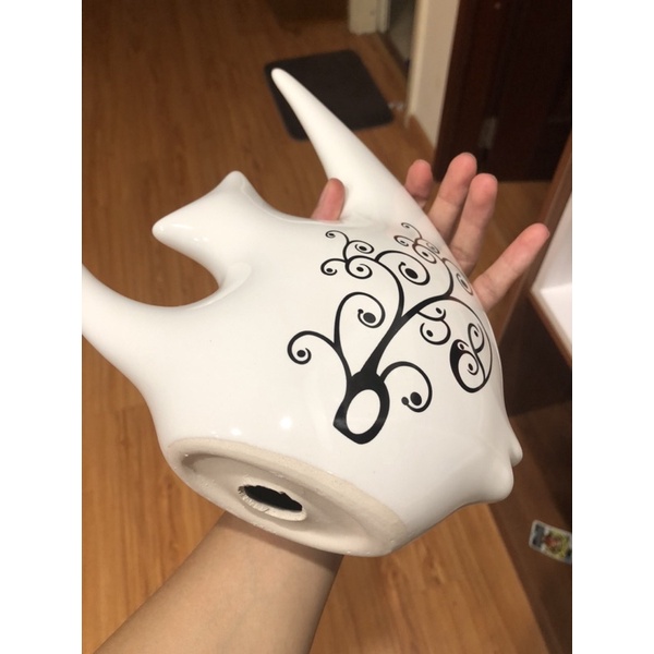 Bộ tượng sứ gia đình hưu nai 4 người siêu đẹp biểu tượng của hạnh phúc decor phòng khách