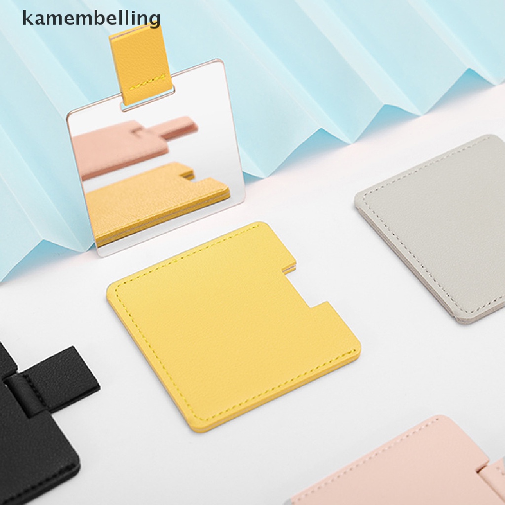 Gương Trang Điểm Gấp Gọn Bỏ Túi 6 Màu Siêu Mỏng