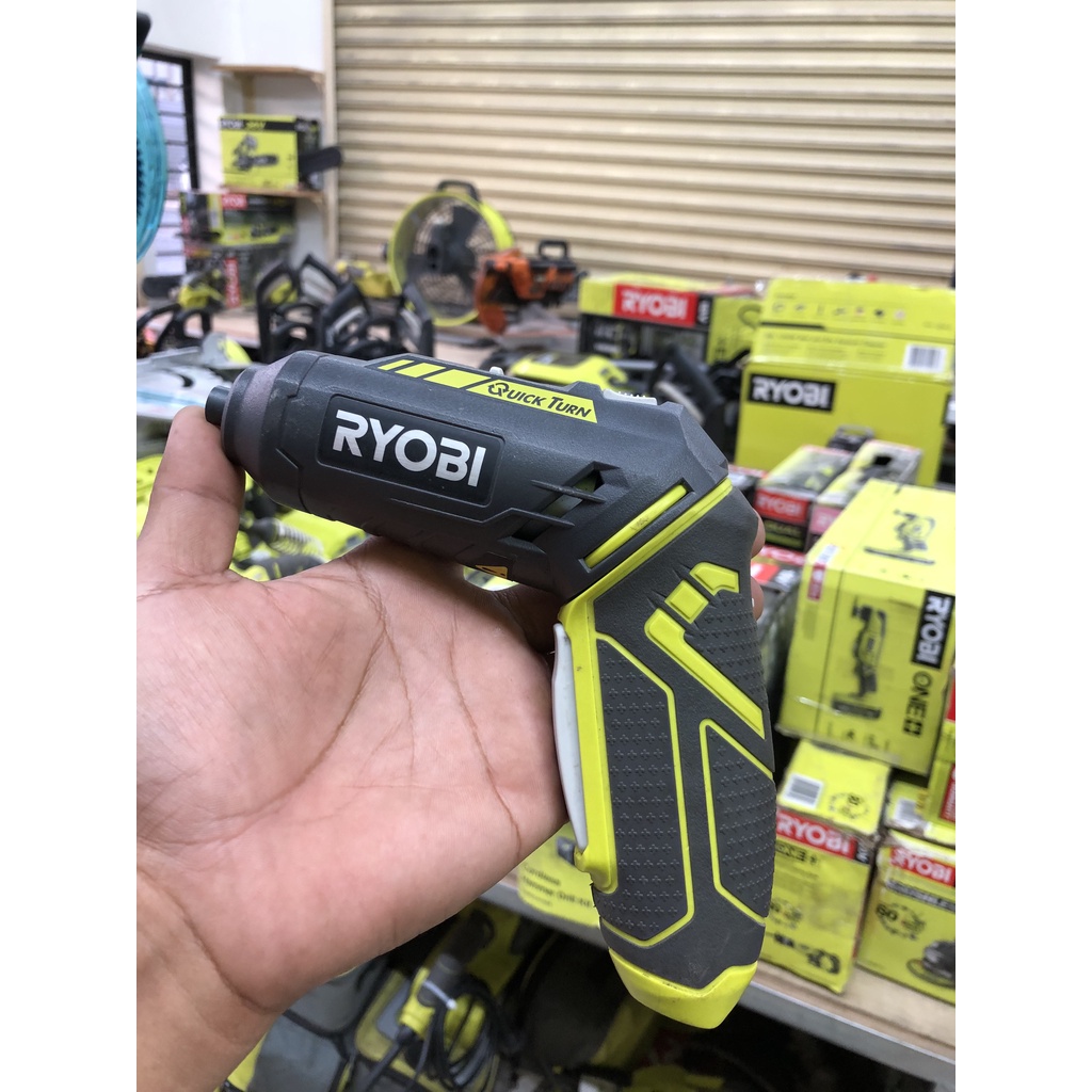 Bộ máy vặn vít 4v ryobi r4sdp-l13 - 95% -BH 3 THÁNG