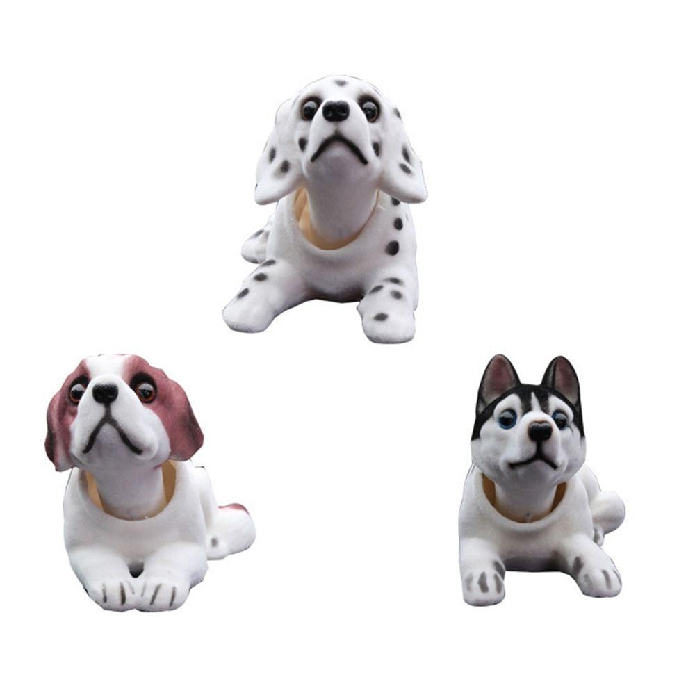 Búp Bê Lắc Đầu Hình Chú Chó Shepherd Beagle Sáng Tạo Trang Trí Bàn