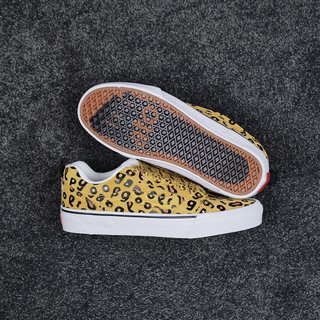 Giày Lười canvas VANS x Imran Potato Cổ Thấp In Họa Tiết Da Báo Thời Trang Cho Nam Và Nữ