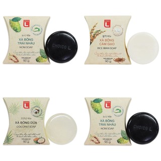 Xà Bông Trái Nhàu/Cám Gạo/Dừa Choice L Hộp 90G