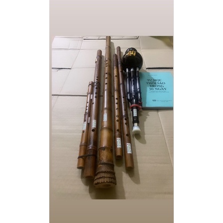 Sáo Mèo Kép, Tiêu Gốc Trúc, Sáo Ngang